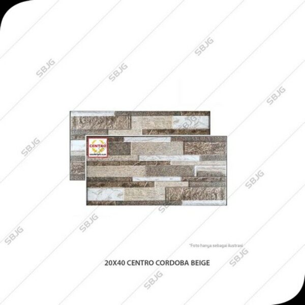 20X40 CENTRO CORDOBA BEIGE