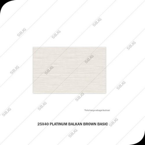 25X40 PLATINUM BALKAN BROWN BASIC